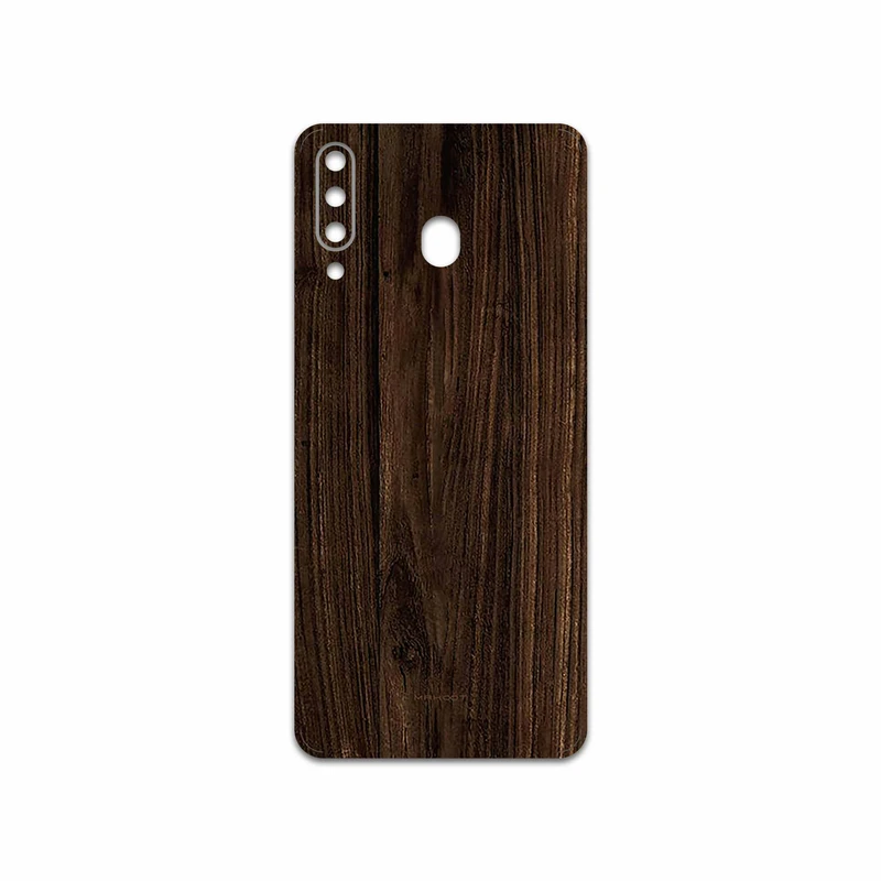 برچسب پوششی ماهوت مدل Dark Walnut Wood مناسب برای گوشی موبایل سامسونگ Galaxy M30