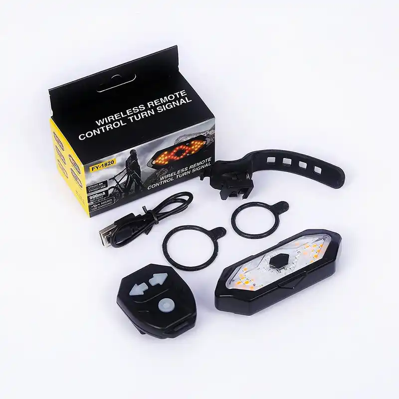 چراغ خطر دوچرخه مدل راهنما دار بیسیم FY-1820