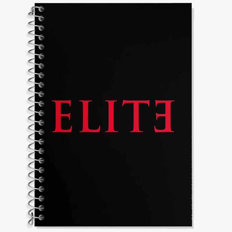 دفتر زبان 50 برگ خندالو مدل سه خط طرح سریال نخبه Elite کد 26060