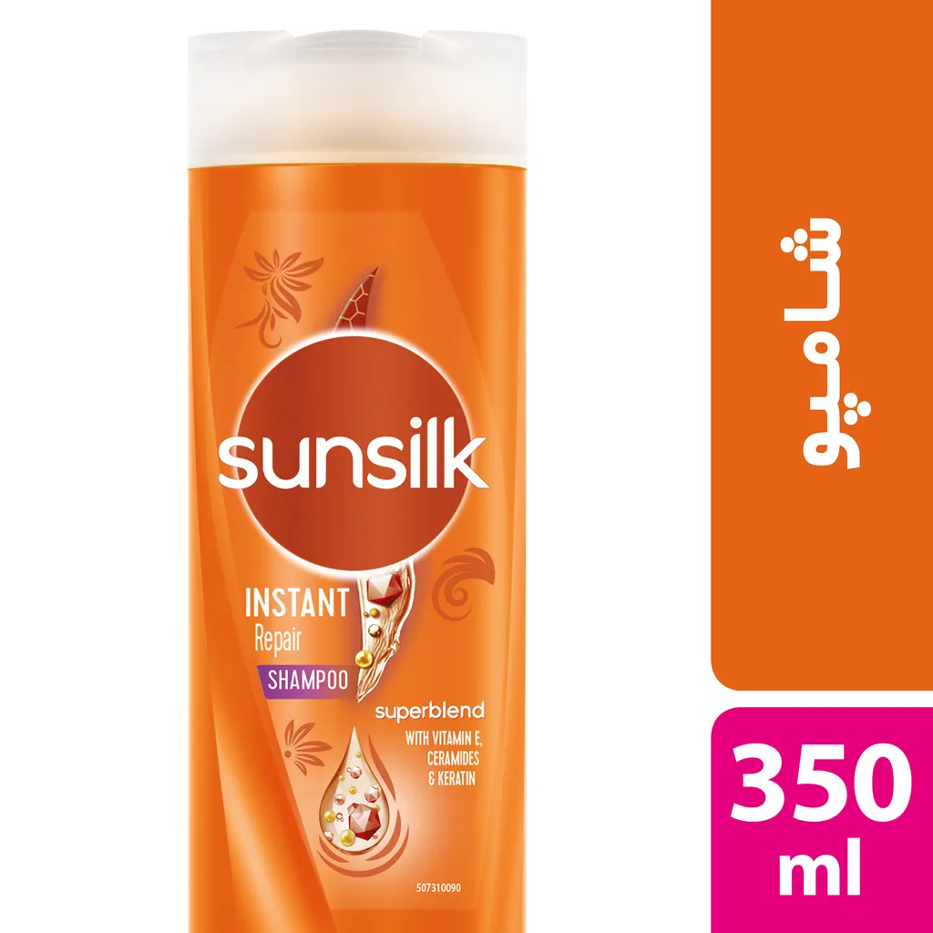 شامپو مو سان سیلک مدل Instant Repair حجم 350 میلی لیتر