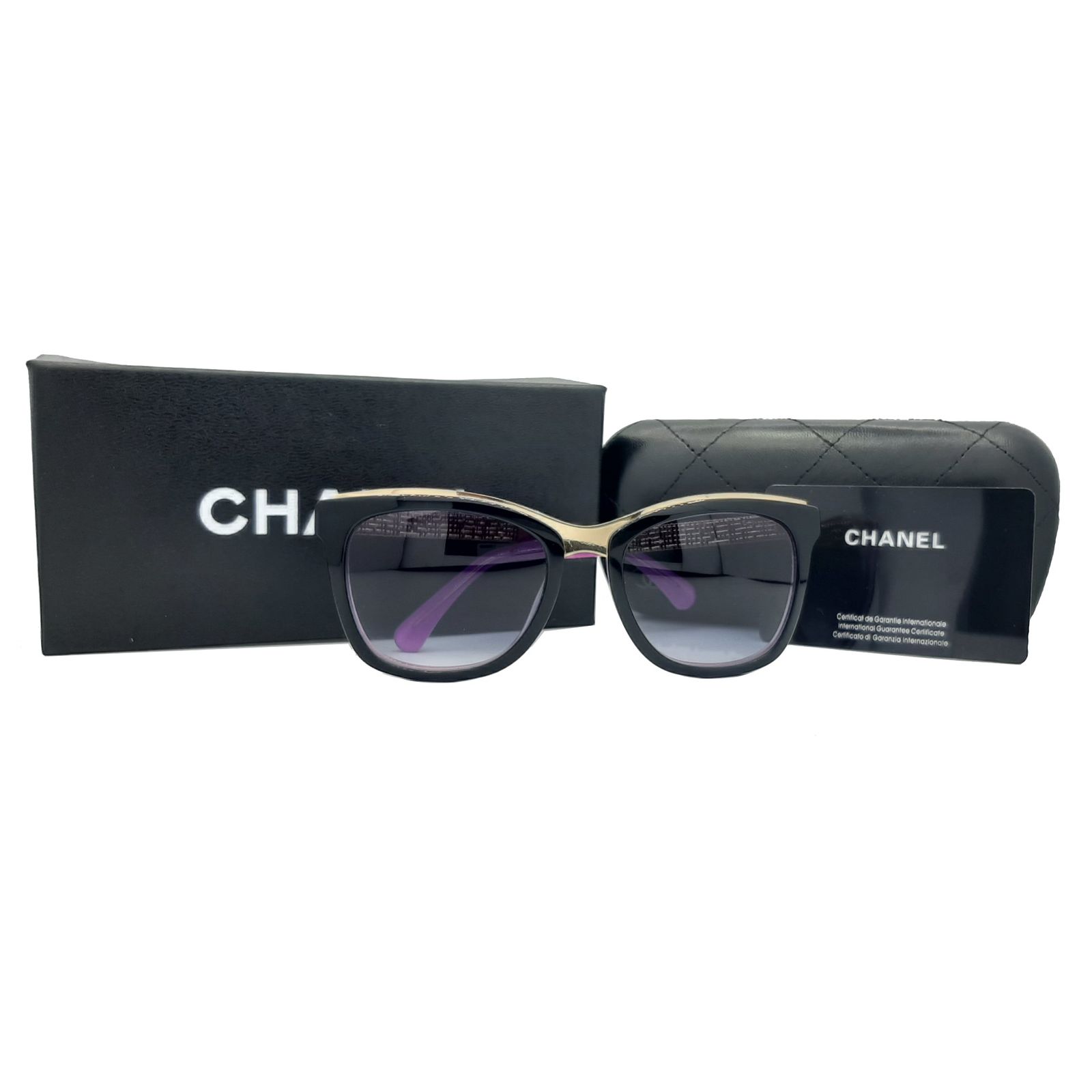 عینک آفتابی زنانه شانل مدل ch5565s -  - 2
