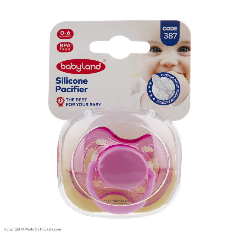 پستانک ارتودنسی بیبی لند مدل 387