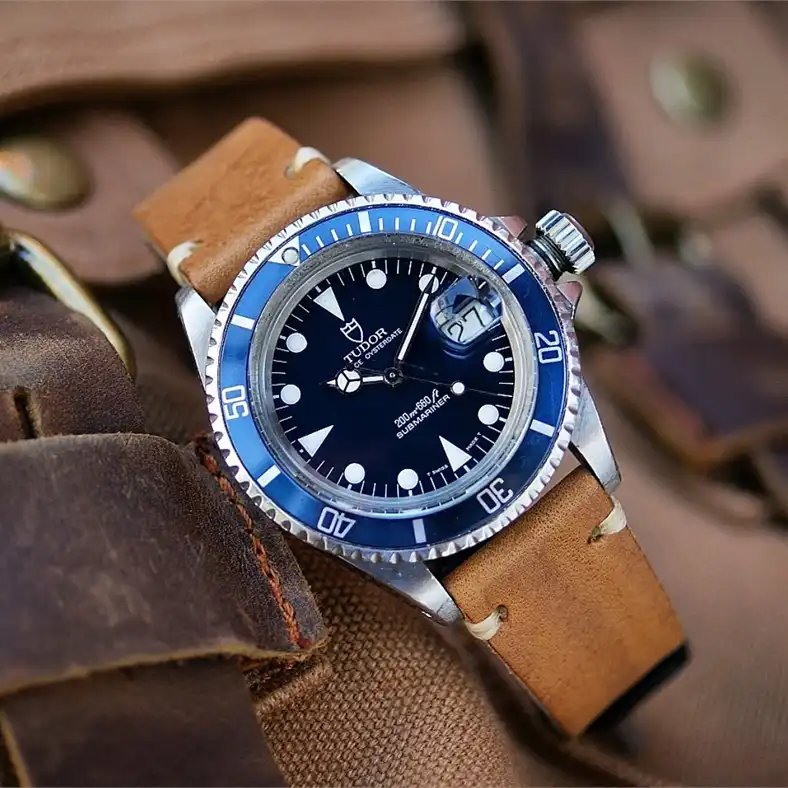 بند ساعت مچی مدل   وينتج کد 24MM LCvi4