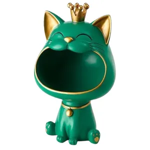 مجسمه مدل گربه دهان گشاد