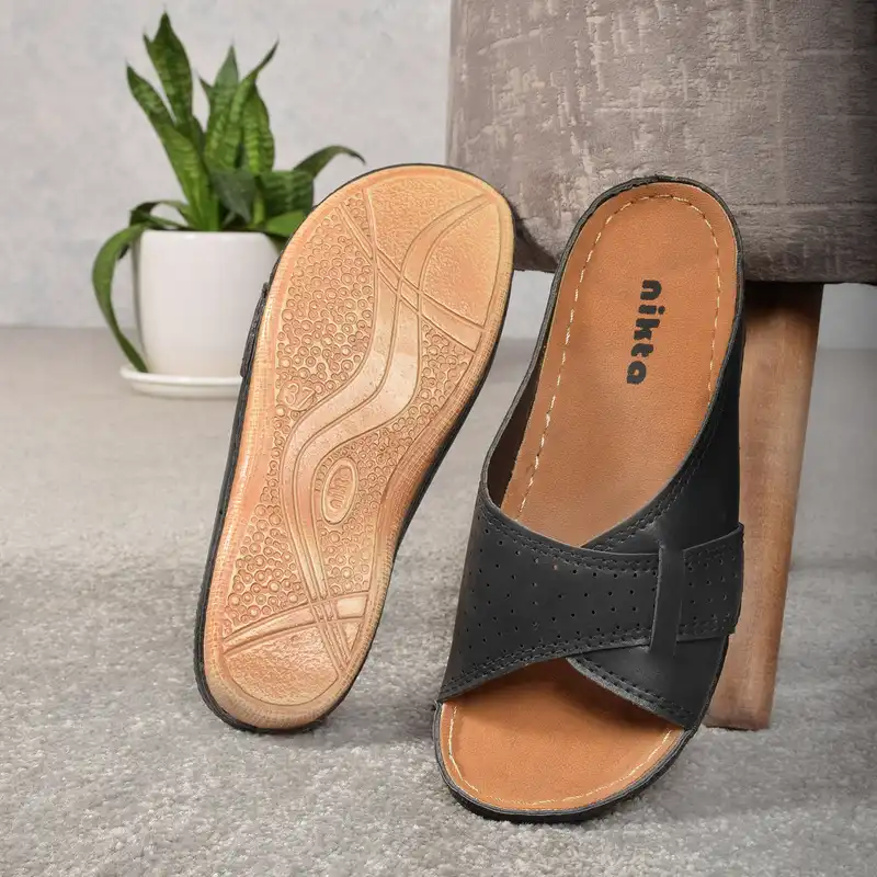 دمپایی زنانه نیکتا مدل B.K.2.0.3.1