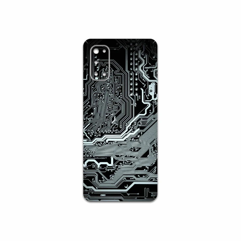 برچسب پوششی ماهوت مدل Black-Printed-Circuit-Board مناسب برای گوشی موبایل ریلمی 7 Pro