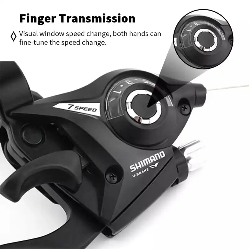 دسته دنده دوچرخه شیمانو مدل EF-51 SINGAPORE سه در هفت سرعت