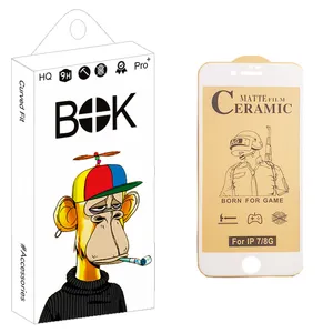 BOK +HD Ceramics Screen Protector For Apple اپل iPhone 8