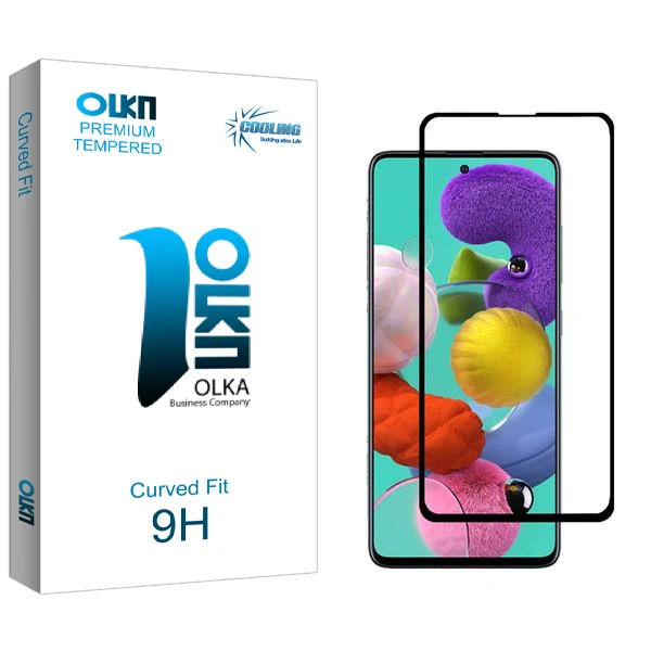 محافظ صفحه نمایش کولینگ مدل Olka مناسب برای گوشی موبایل سامسونگ Galaxy A71