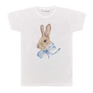 تی شرت بچگانه پرمانه طرح خرگوش کد pmt.4292