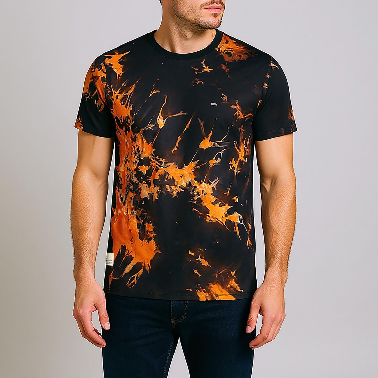 تی شرت آستین کوتاه مردانه مالدینی مدل T-169 -  - 2