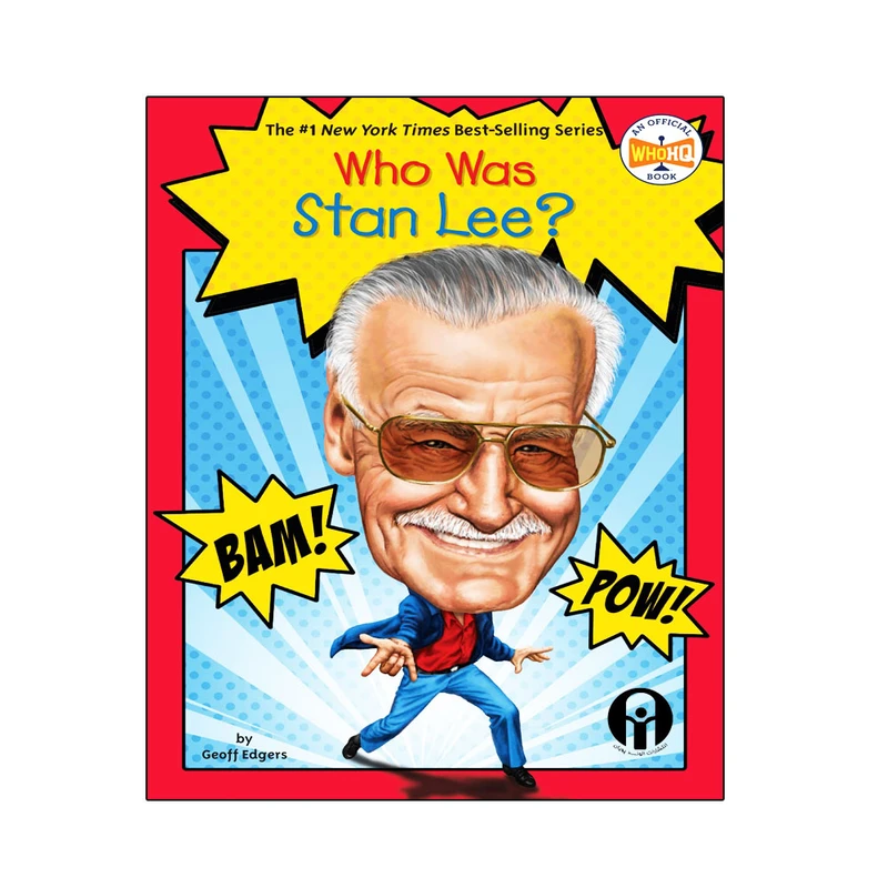 کتاب Who Is Stan Lee اثر Geoff Edgers انتشارات الوندپویان