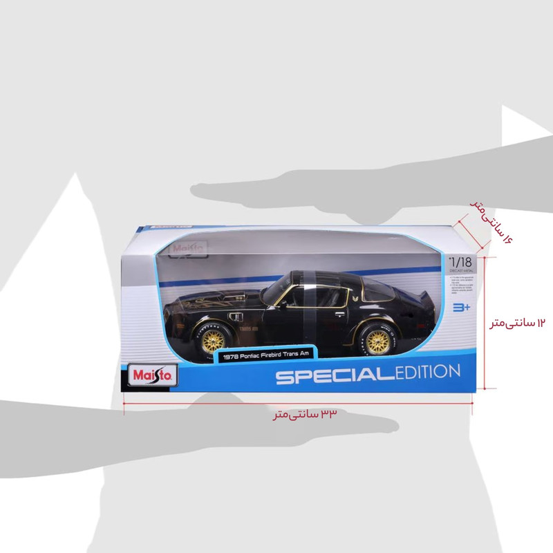 ماشین بازی مایستو مدل 1978 Pontiac Firebird Trans Am