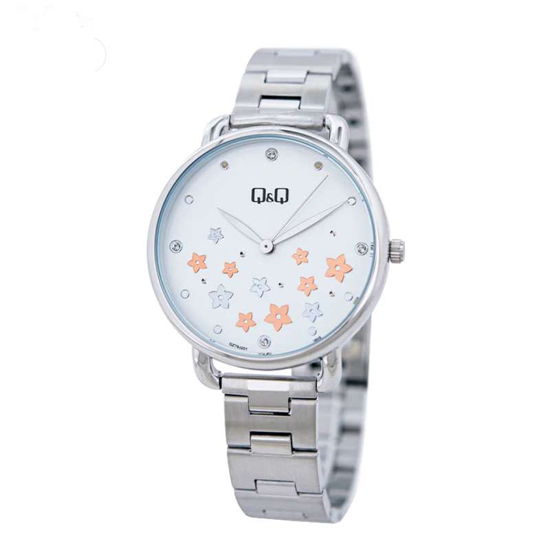 ساعت مچی عقربه ای زنانه کیو اند کیو مدل qz79j01y ساعت مچی عقربه ای زنانه کیو اند کیو مدل qz79j01y