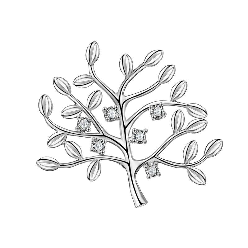 گل سینه گالری شمرون طرح درخت مدل BRC082S0 گل سینه گالری شمرون طرح درخت مدل BRC082S0