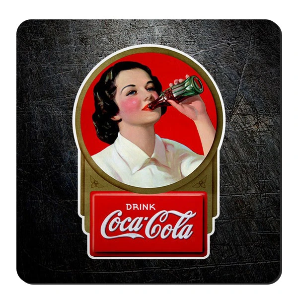  زیر لیوانی طرح کوکاکولا کد nzl775