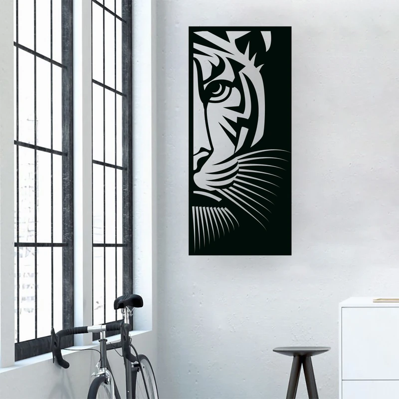 استیکر مدل نیمرخ ببر