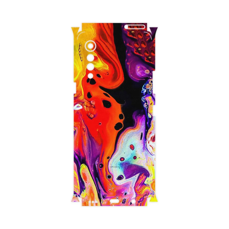 برچسب پوششی ماهوت مدل Abstract Oil Art-FullSkin مناسب برای گوشی موبایل ال جی Velvet 5G