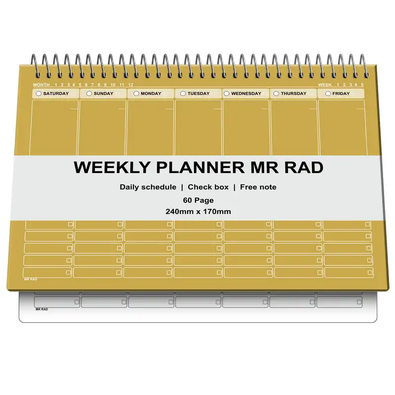 دفتر برنامه ریزی مستر راد مدل نوین کد Weekly 2300