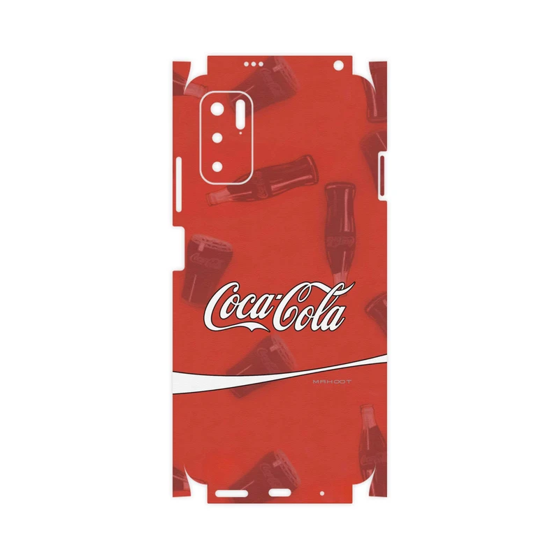 برچسب پوششی ماهوت مدل Coca-Cola-Logo-FullSkin مناسب برای گوشی موبایل شیائومی Redmi Note 10 5G