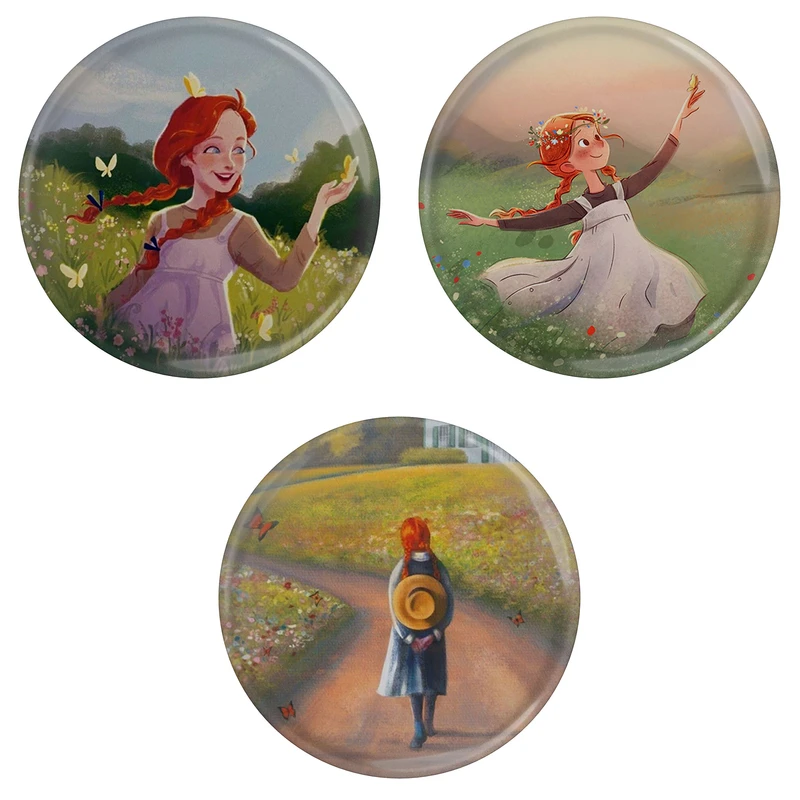 پیکسل مدل S3-8 انیمیشن آنشرلی باموهای قرمز محموعه 3 عددی