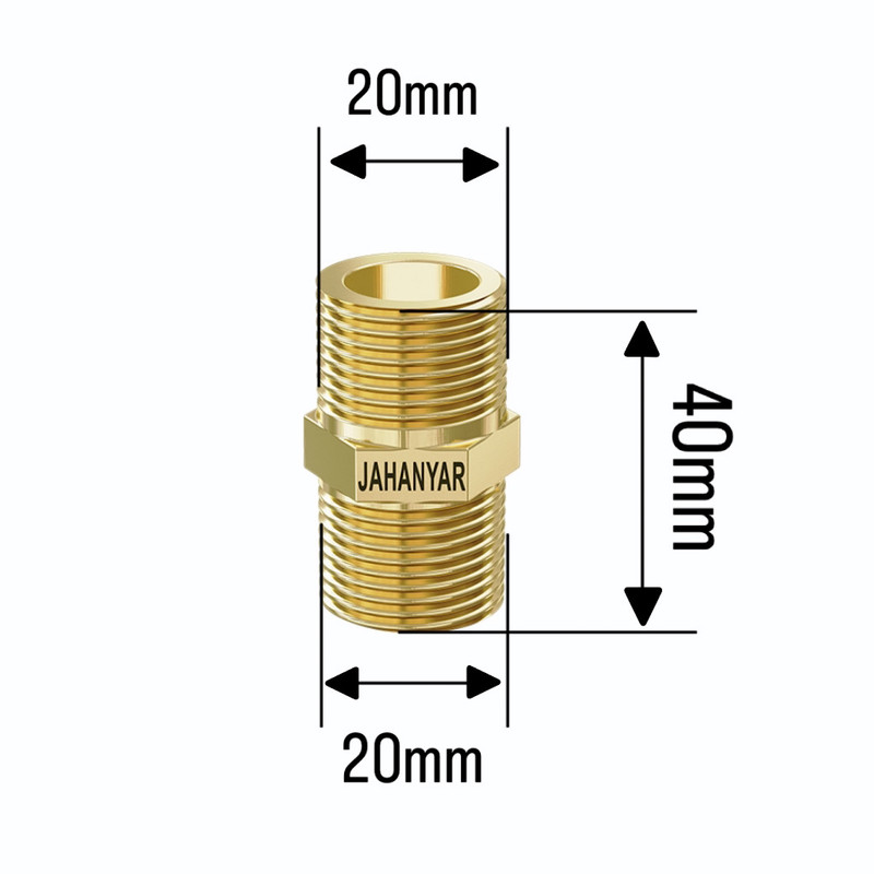 اتصال مغزی جهانیار مدل 636 بسته دو عددی