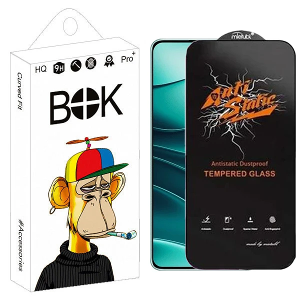 محافظ صفحه نمایش بوک مدل Antistatic Glavers مناسب برای گوشی موبایل شیائومی redmi Note 14