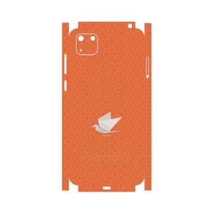MAHOOT Minimalist origami bird-FullSkin Cover Sticker for Huawei Y5p