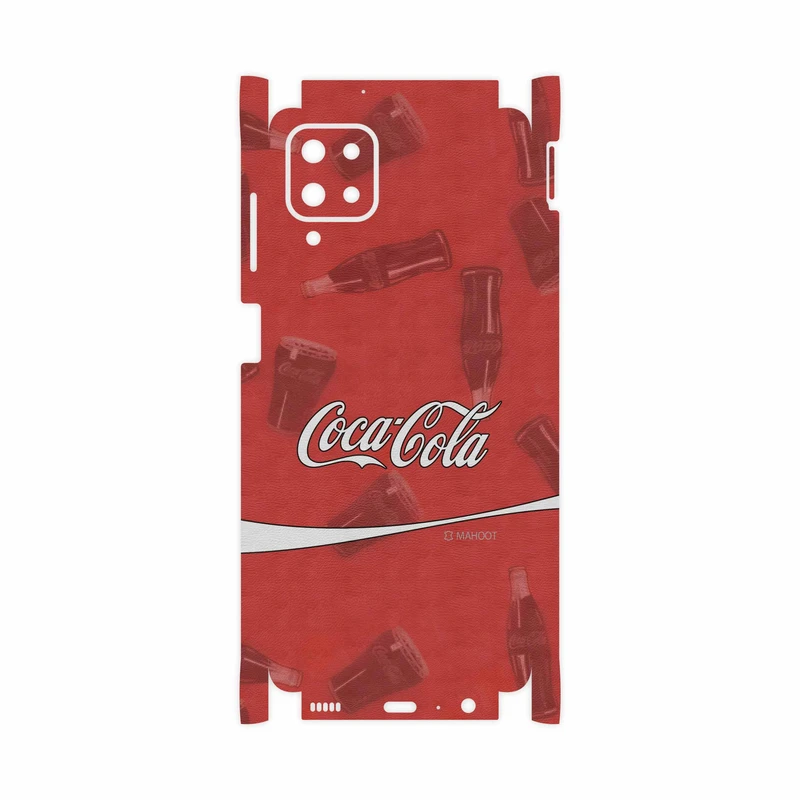برچسب پوششی ماهوت مدل Coca-Cola-Logo-FullSkin مناسب برای گوشی موبایل سامسونگ Galaxy A12 Nacho