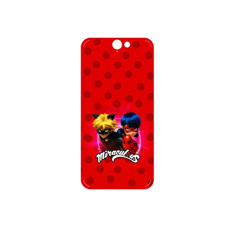 برچسب پوششی ماهوت مدل Ladybug and Cat Noir مناسب برای گوشی موبایل اچ تی سی One A9