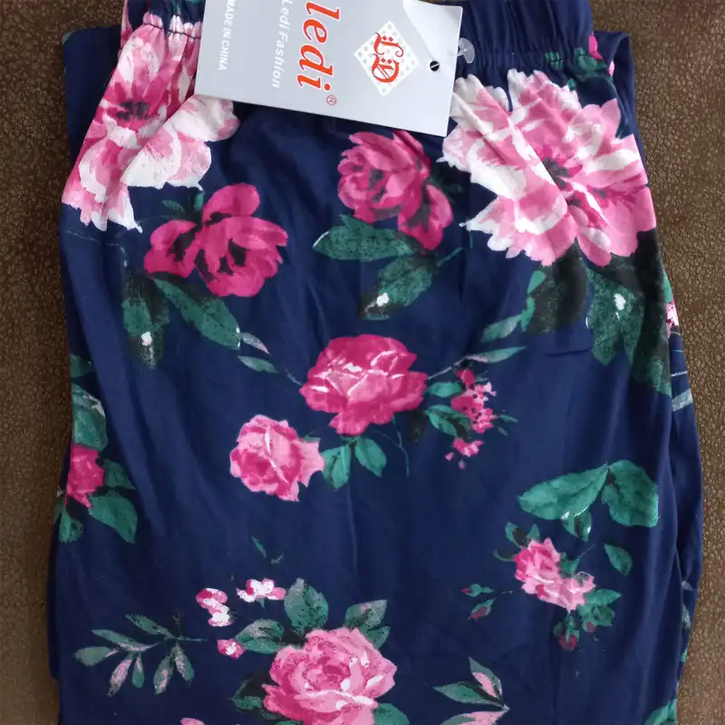 شلوار زنانه لیدی مدل SORKH BLU ROSE رنگ مشکی