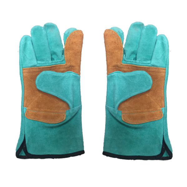 دستکش ایمنی مدل کف دوبل تمام چرم مجموعه 10 عددی دستکش ایمنی مدل کف دوبل تمام چرم مجموعه 10 عددی