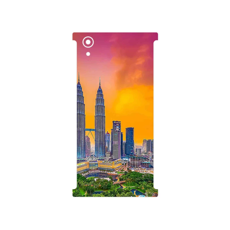 برچسب پوششی ماهوت مدل City of Kuala Lumpur مناسب برای گوشی موبایل سونی Xperia XA1 Plus