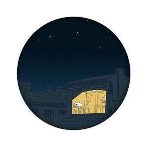 آینه جیبی مدل شب کد 1334