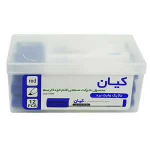 ماژیک وایت برد کیان مدل صفا بسته 12 عددی
