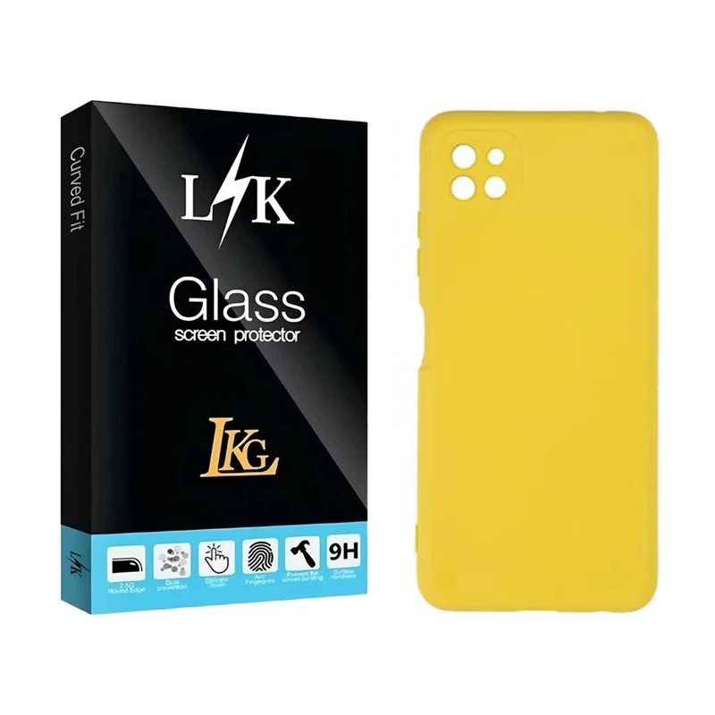 کاور ال کا جی مدل سیلیکونی مناسب برای گوشی موبایل سامسونگ Galaxy A22 5G