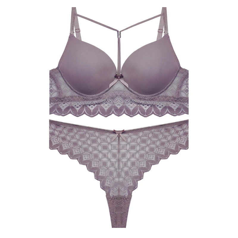 ست شورت و سوتین زنانه مدل دکلته اسفنجی هارنس دار نیم جک کد GG-68580-1