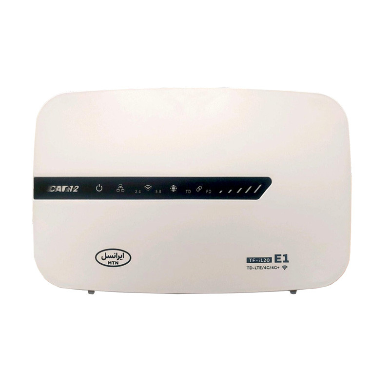 مودم فول اپراتور 4G/TD-LTE ایرانسل مدل TF i120-E1 به همراه 400 گیگ اینترنت یکساله