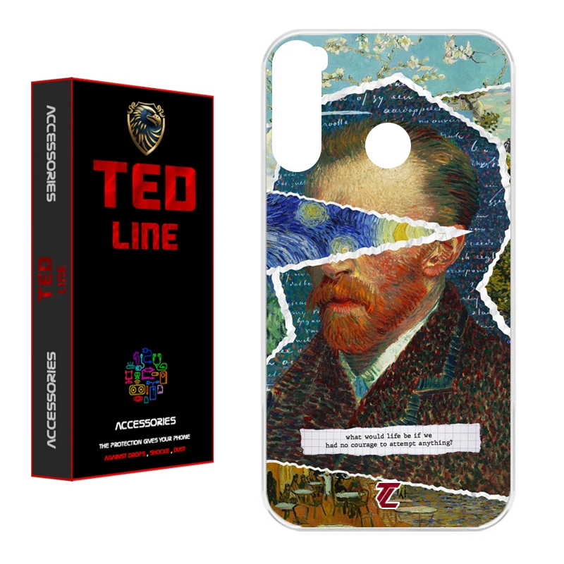 کاور تد لاین طرح ونگوگ کد 1115 مناسب برای گوشی موبایل شیائومی Redmi Note 8