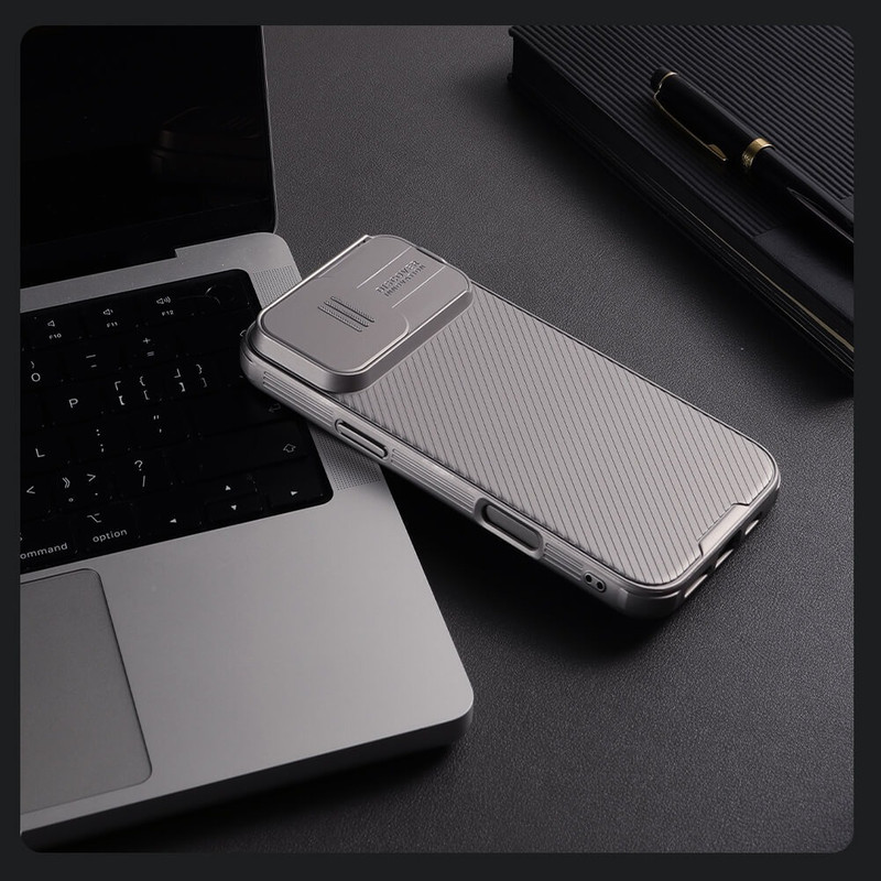 کاور نیلکین مدل CamShield Pro مناسب برای گوشی موبایل اپل iPhone 16 Pro Max