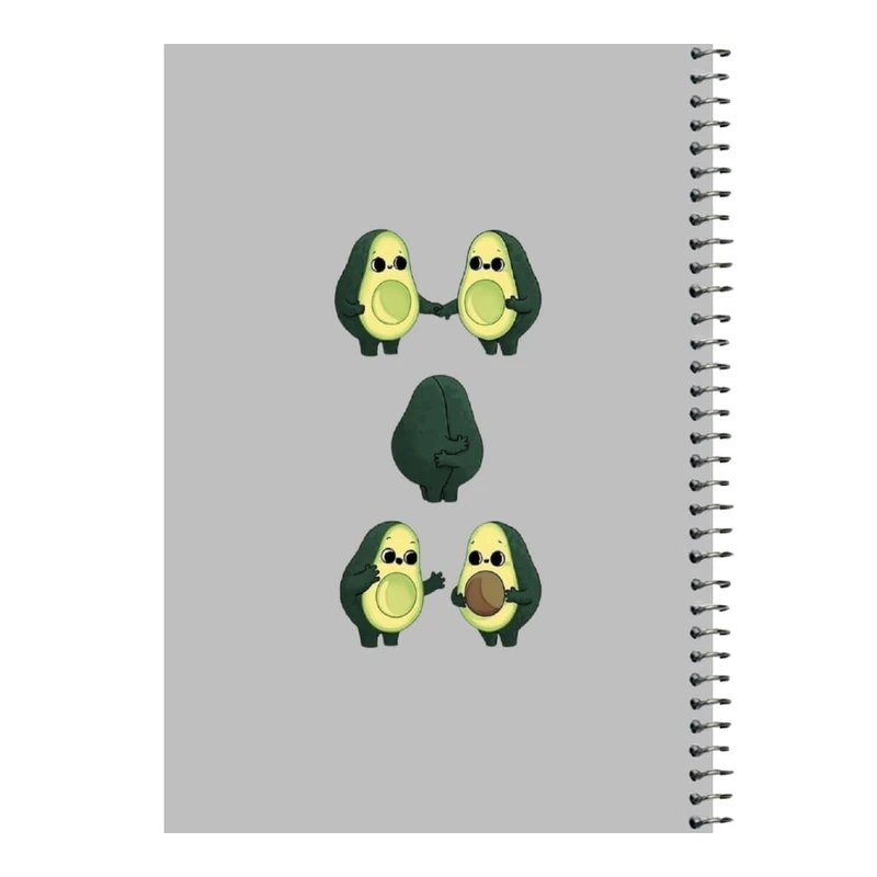 دفتر مشق 80 برگ اس جی مدل آووکادو   