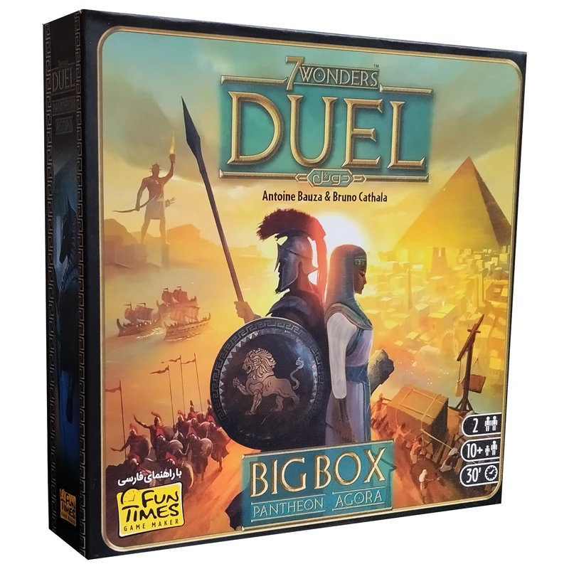 بازی فکری مدل DUEL BIG BOX PLUS PANTHEON AND AGORA