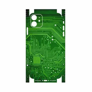 MAHOOT Green Printed Circuit Board-FullSkin Cover Sticker for Apple iPhone 11