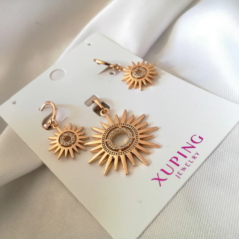 عکس شماره 2 : نیم ست زنانه ژوپینگ مدل خورشیدی xp27086