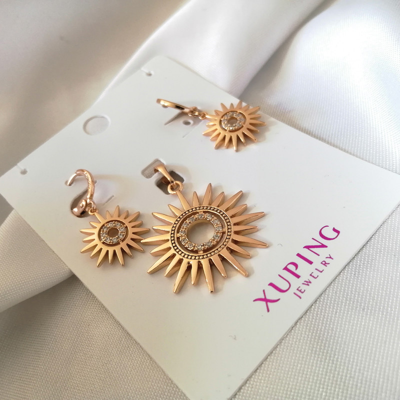 نیم ست زنانه ژوپینگ مدل خورشیدی XP27086