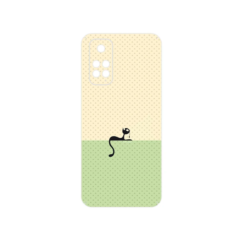برچسب پوششی ماهوت مدل Minimal Internet Cat Icon مناسب برای گوشی موبایل شیائومی Redmi Note 11