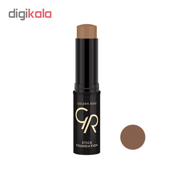 کرم پودر گلدن رز مدل stick foundation شماره 09