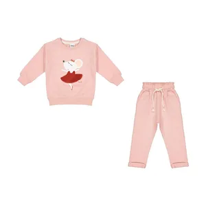 ست سویشرت و شلوار دخترانه جی بی جو مدل 1545