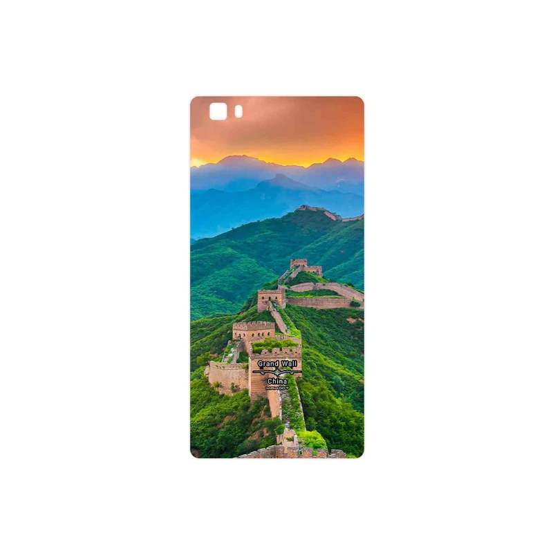 برچسب پوششی ماهوت مدل China Grand Wall مناسب برای گوشی موبایل هوآوی P8 Lite