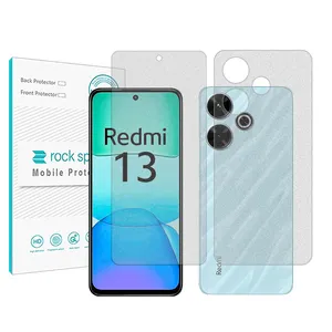 Rockspace Resistant model Matte screen protector suitable for Xiaomi Redmi 13 mobile phone Along with the phone back protector